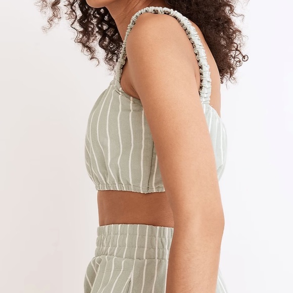 Madewell Organic Cotton Cropped Top - Picture 2 of 8